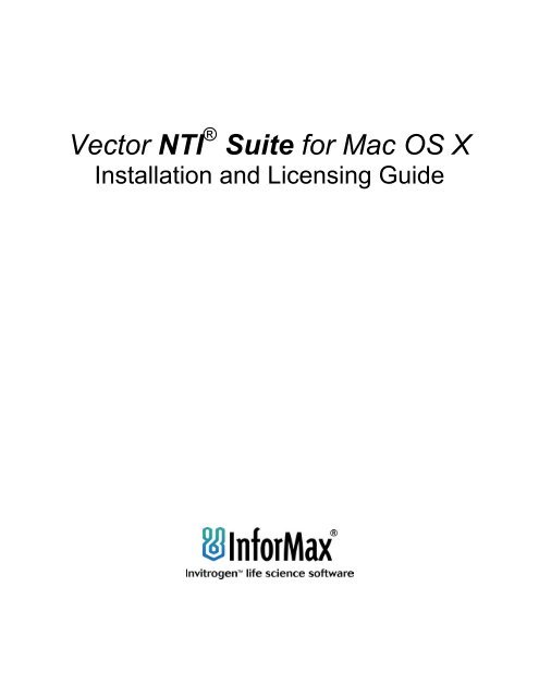 Vector nti suite for mac download